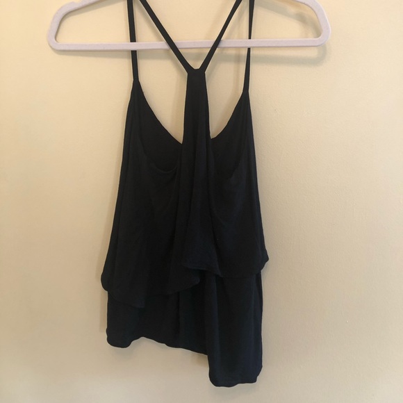 Ella Moss Black Layered Tank Top 🖤 | Size S - Picture 4 of 5